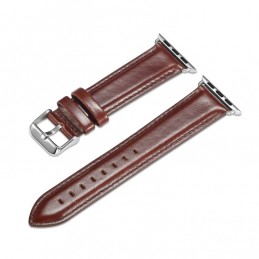 Correa piel grano Crazy Horse compatible con Apple Watch 40mm