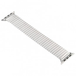 Correa elástica de metal de aluminio para reloj Apple Watch 44mm