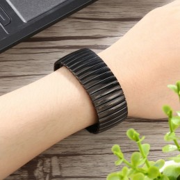 Correa elástica de metal de aluminio para reloj Apple Watch 44mm