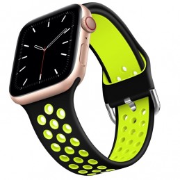 Correa deportiva de silicona compatible con Reloj Apple Watch 44mm