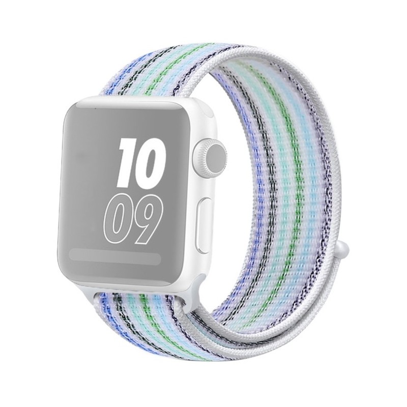 Correa naylon loop deportiva compatible con Reloj Apple Watch 44mm