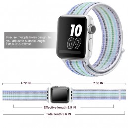 Correa naylon loop deportiva compatible con Reloj Apple Watch 44mm