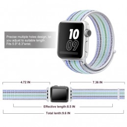 Correa naylon loop deportiva compatible con Reloj Apple Watch 44mm