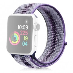Correa naylon loop deportiva compatible con Reloj Apple Watch 44mm
