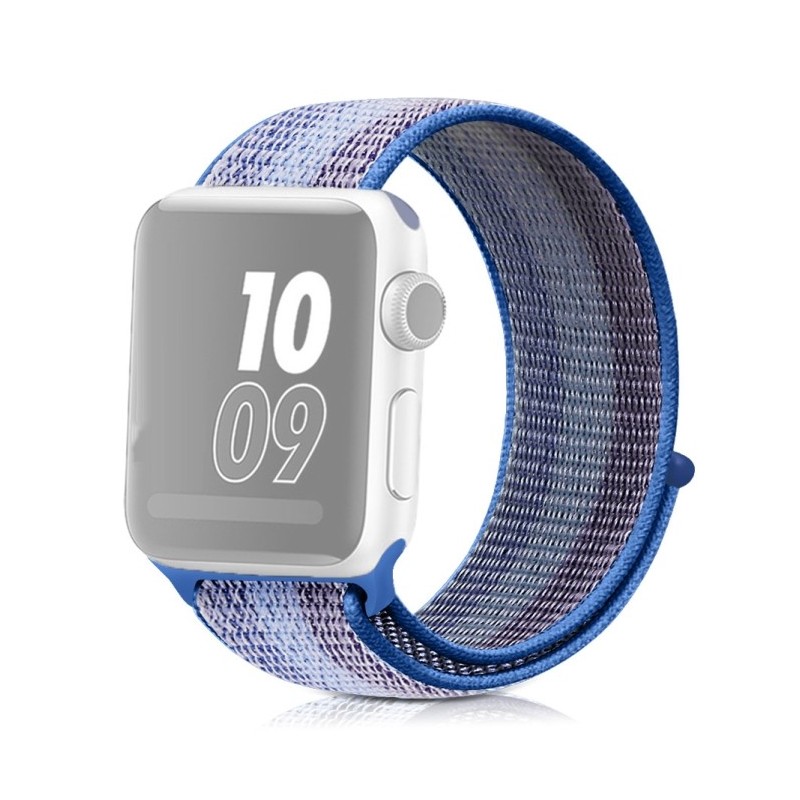 Correa naylon loop deportiva compatible con Reloj Apple Watch 44mm
