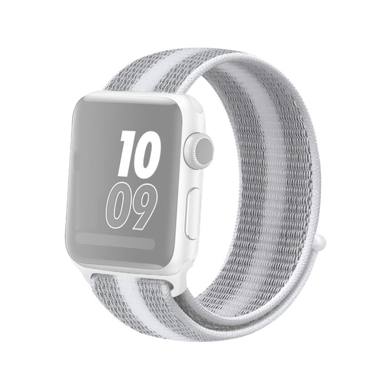 Correa naylon loop deportiva compatible con Reloj Apple Watch 44mm