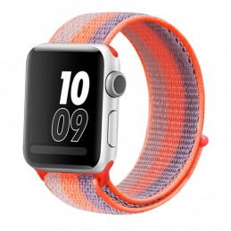 Correa naylon loop deportiva compatible con Reloj Apple Watch 44mm