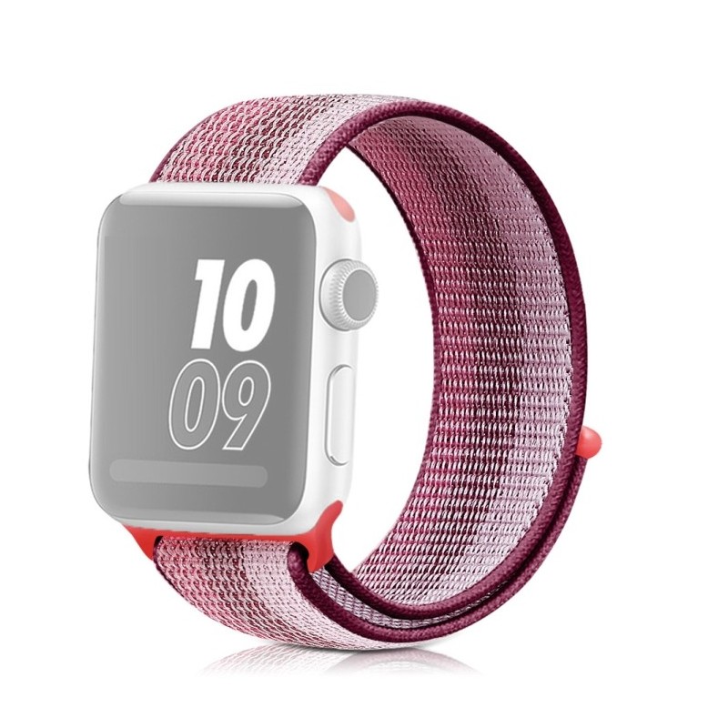 Correa naylon loop deportiva compatible con Reloj Apple Watch 44mm