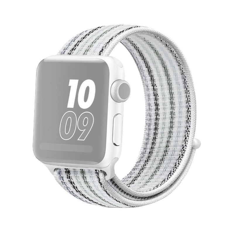 Correa naylon loop deportiva compatible con Reloj Apple Watch 44mm