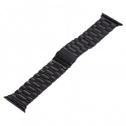 Correa de Acero Inoxidable con Hebilla de Mariposa para Apple Watch 42mm