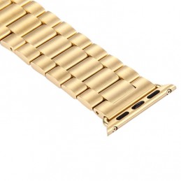 Correa de Acero Inoxidable con Hebilla de Mariposa para Apple Watch 42mm