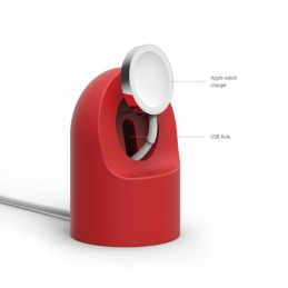 Soporte de sobremesa base redonda retro para Apple Watch