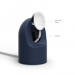 Soporte de sobremesa base redonda retro para Apple Watch