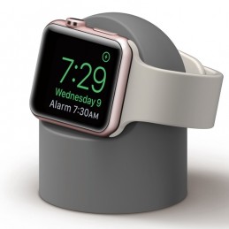 Soporte de sobremesa base redonda retro para Apple Watch