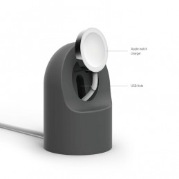 Soporte de sobremesa base redonda retro para Apple Watch