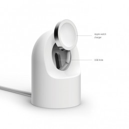 Soporte de sobremesa base redonda retro para Apple Watch
