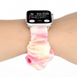 Correa de franela tela colorida para Apple Watch Serie 6, SE, 5, 4 44mm