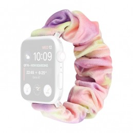 Correa de franela tela colorida para Apple Watch Serie 6, SE, 5, 4 44mm