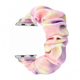 Correa de franela tela colorida para Apple Watch Serie 6, SE, 5, 4 44mm
