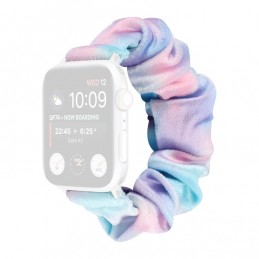 Correa de franela tela colorida para Apple Watch Serie 6, SE, 5, 4 44mm