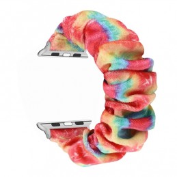 Correa de franela tela colorida para Apple Watch Serie 6, SE, 5, 4 44mm