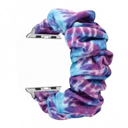 Correa de franela tela colorida para Apple Watch Serie 6, SE, 5, 4 44mm