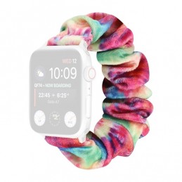 Correa de franela tela colorida para Apple Watch Serie 6, SE, 5, 4 44mm