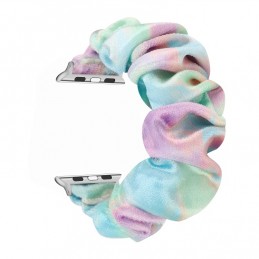 Correa de franela tela colorida para Apple Watch Serie 6, SE, 5, 4 44mm