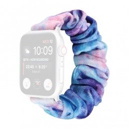 Correa de franela tela colorida para Apple Watch Serie 6, SE, 5, 4 44mm