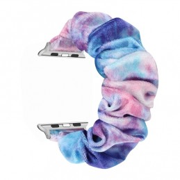 Correa de franela tela colorida para Apple Watch Serie 6, SE, 5, 4 44mm