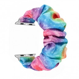 Correa de franela tela colorida para Apple Watch Serie 6, SE, 5, 4 44mm