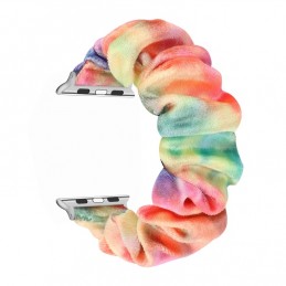Correa de franela tela colorida para Apple Watch Serie 6, SE, 5, 4 44mm