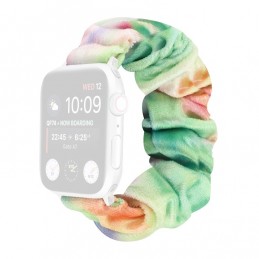 Correa de franela tela colorida para Apple Watch Serie 6, SE, 5, 4 44mm