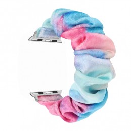 Correa de franela tela colorida para Apple Watch Serie 6, SE, 5, 4 44mm