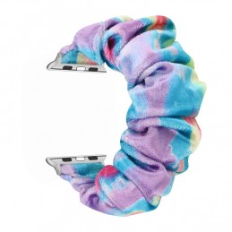 Correa de franela tela colorida para Apple Watch Serie 6, SE, 5, 4 44mm