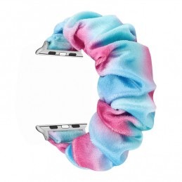 Correa de franela tela colorida para Apple Watch Serie 6, SE, 5, 4 44mm