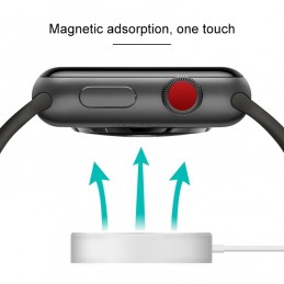 Cargador inalámbrico magnético para Apple Watch 65432 44mm 42mm 40mm 38mm