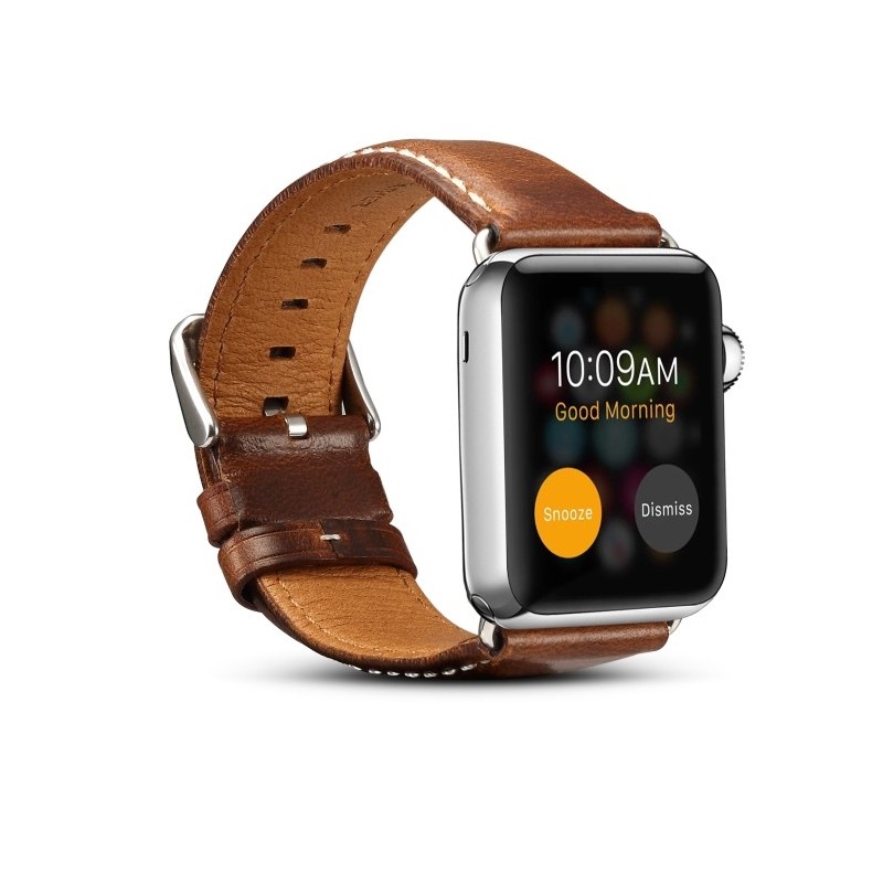 Correa de Lujo Luxury Oil Wax para Apple Watch 6,SE,5 44mm