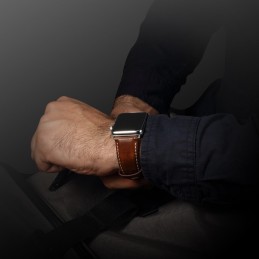 Correa de Lujo Luxury Oil Wax para Apple Watch 6,SE,5 44mm