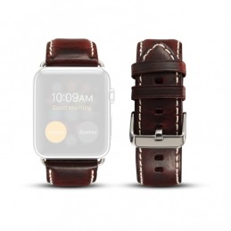 Correa de Lujo Luxury Oil Wax para Apple Watch 6,SE,5 44mm