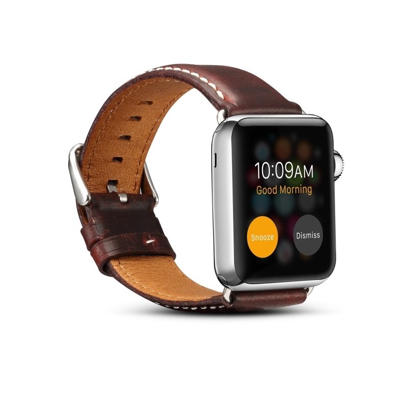 Correa de Lujo Luxury Oil Wax para Apple Watch 6,SE,5 44mm