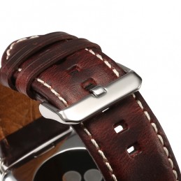 Correa de Lujo Luxury Oil Wax para Apple Watch 6,SE,5 44mm