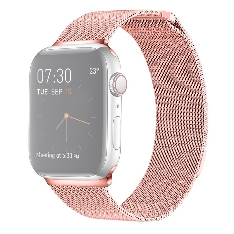 Correa Metal Milanese Loop Apple Watch 7 45 mm