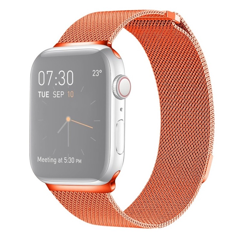Correa Metal Milanese Loop Apple Watch 7 45 mm