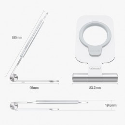 Soporte Cargador Magsafe Aluminio para iPhone 12