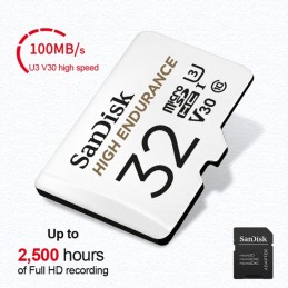 SanDisk U3 High Endurance Tarjeta de memoria micro SD 32GB