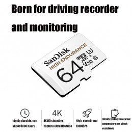 SanDisk U3 High Endurance Tarjeta de memoria micro SD 256GB