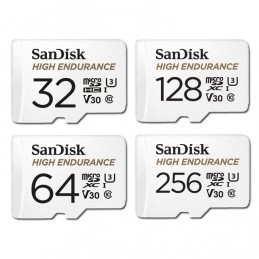 SanDisk U3 High Endurance Tarjeta de memoria micro SD 256GB