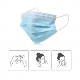Mascarilla Quirurgica 3 Capas 50 Unidades