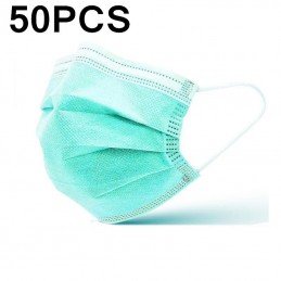 Mascarilla Quirurgica 3 Capas caja de 50 Unidades color verde